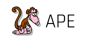 ape monkeys audio file logo
