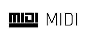 midi audio file logo